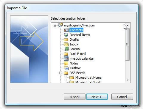 Cách nhập tệp VCF vào Outlook:4 phương pháp đáng tin cậy 