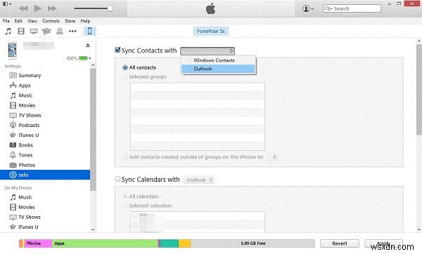 Hướng dẫn từng bước:Nhập danh bạ iPhone của bạn vào Outlook một cách dễ dàng 