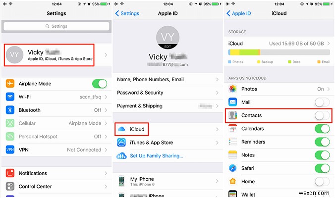 Chuyển liền mạch danh bạ giữa các iPhone bằng các ID Apple khác nhau