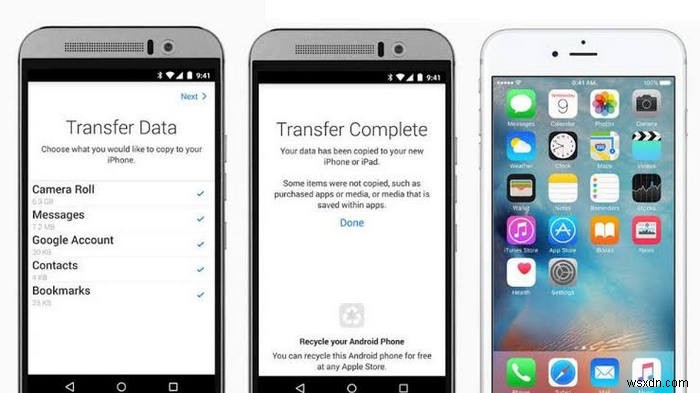 6 ứng dụng chuyển dữ liệu từ Android sang iPhone hàng đầu năm 2025