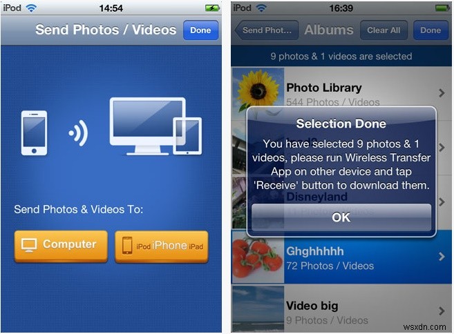 Chuyển ảnh iPhone sang iPod Touch:Hướng dẫn từng bước