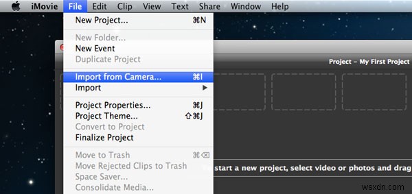 Hướng dẫn từng bước:Chuyển video iPhone sang iMovie trên iPhone và Mac