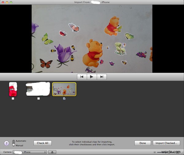 Hướng dẫn từng bước:Chuyển video iPhone sang iMovie trên iPhone và Mac