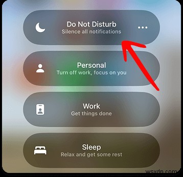 Cách sử dụng chế độ Không làm phiền và lấy nét của iPhone:Hướng dẫn đầy đủ 