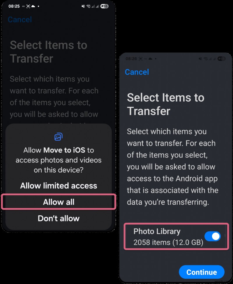 Chuyển ảnh dễ dàng từ Samsung sang iPhone:5 ứng dụng đáng tin cậy và hướng dẫn từng bước 