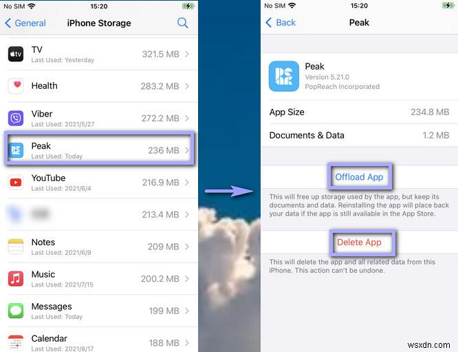 Dọn dẹp iPhone của bạn:Các bước đơn giản để xóa ứng dụng không sử dụng và giải phóng bộ nhớ 