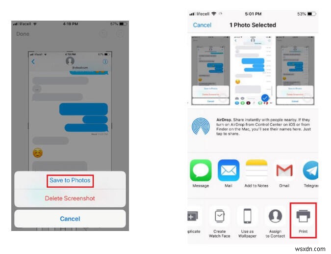 In tin nhắn văn bản trên iPhone – Bao gồm các cuộc trò chuyện đã xóa – Hướng dẫn từng bước 