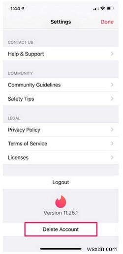Hướng dẫn từng bước để xóa vĩnh viễn tài khoản Tinder của bạn trên iPhone 