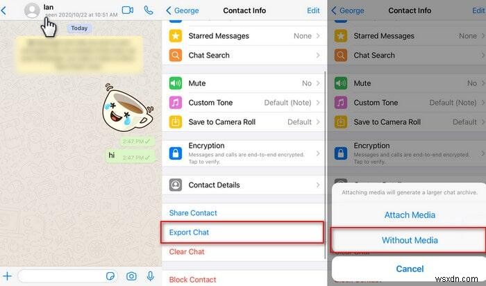 Xuất hơn 40.000 tin nhắn WhatsApp:Hướng dẫn từng bước