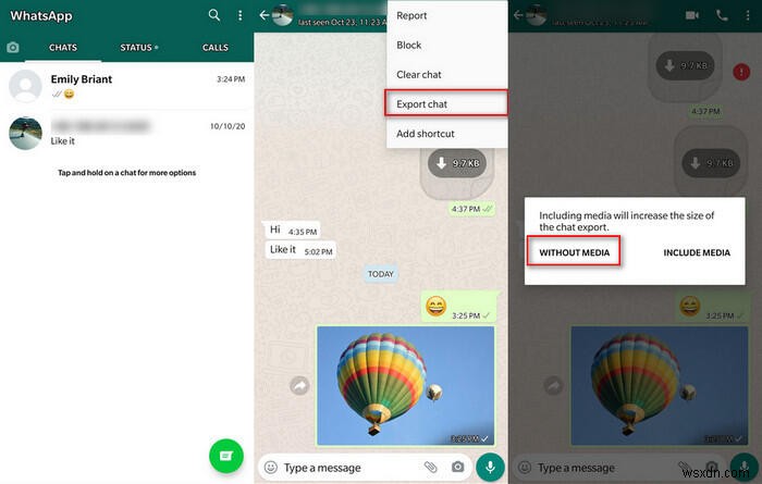 Xuất hơn 40.000 tin nhắn WhatsApp:Hướng dẫn từng bước
