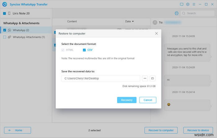 Cách xuất tin nhắn WhatsApp sang Excel – Hướng dẫn từng bước