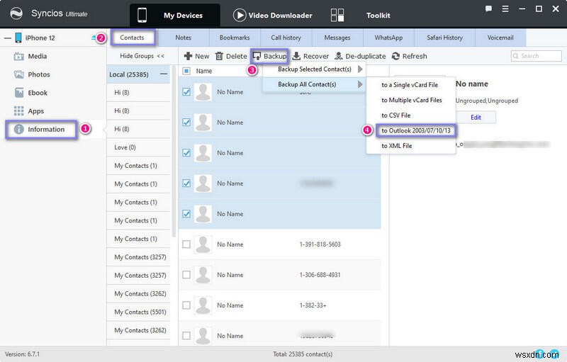 Trình quản lý di động miễn phí dành cho iOS và Android:Dễ dàng đồng bộ hóa danh bạ với Outlook 