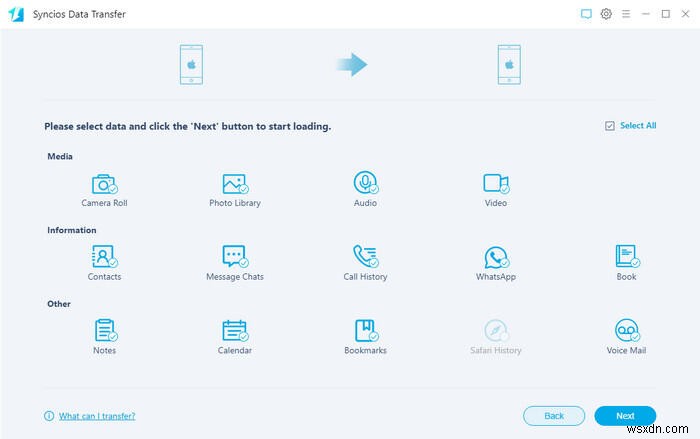 Truyền dữ liệu liền mạch chỉ bằng một cú nhấp chuột sang thiết bị iOS 18 của bạn 
