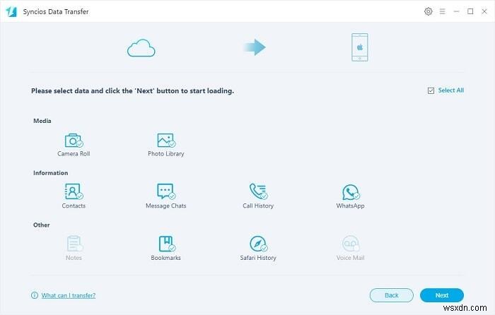 Truyền dữ liệu liền mạch chỉ bằng một cú nhấp chuột sang thiết bị iOS 18 của bạn 