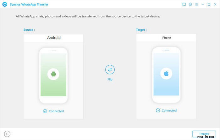 Đồng bộ hóa WhatsApp bằng một cú nhấp chuột với iPhone 16/16 Plus—Truyền nhanh chóng, an toàn 