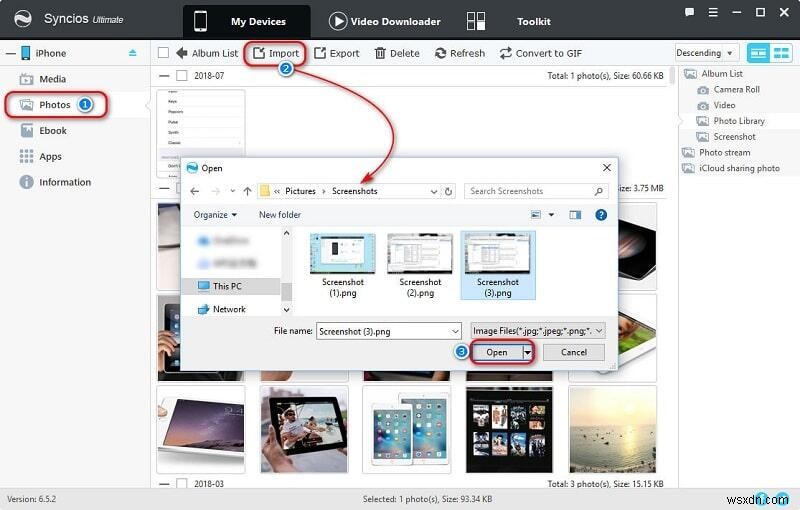 Dễ dàng chuyển ảnh giữa iPhone XS và PC – Hai phương pháp đơn giản 