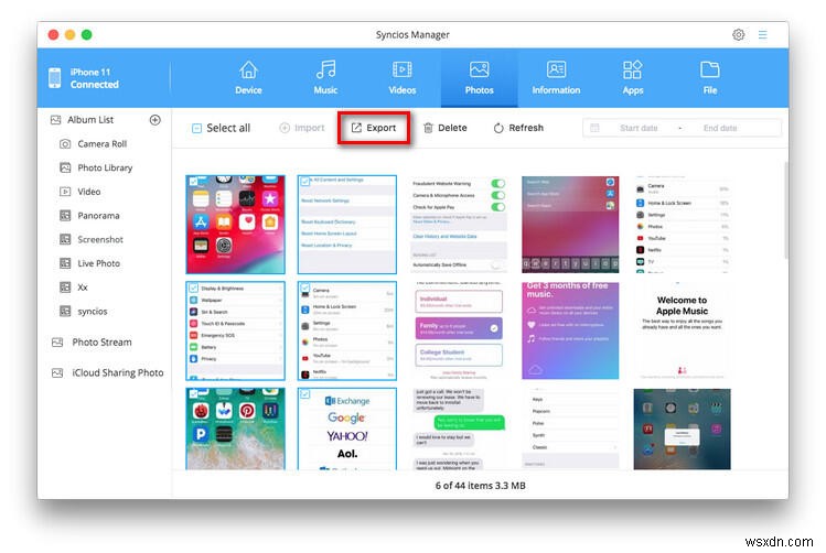Hướng dẫn dễ dàng xuất và nhập ảnh trực tiếp trên iPhone 