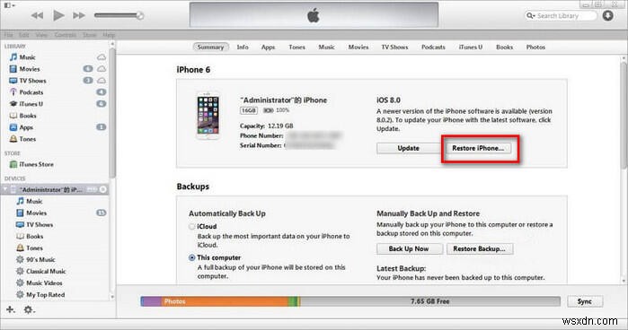 Hướng dẫn từng bước để khôi phục cài đặt gốc cho iPhone của bạn – Bất kỳ kiểu máy nào 