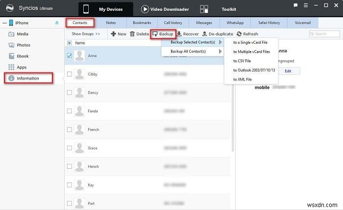 Đồng bộ hóa danh bạ iPhone với ứng dụng Windows 10 People:Hướng dẫn từng bước 