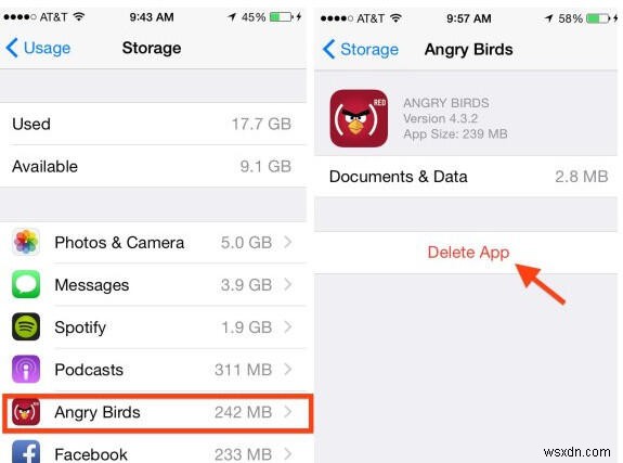 Cách nhanh chóng giải phóng dung lượng trên iPhone, iPad và iPod Touch của bạn