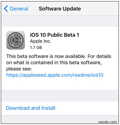 Cách tải xuống và cài đặt iOS 10 Beta an toàn mà không mất dữ liệu 