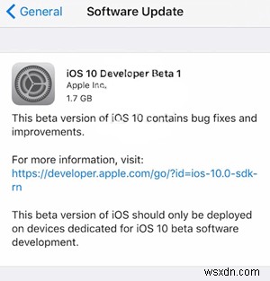 Cách tải xuống và cài đặt iOS 10 Beta an toàn mà không mất dữ liệu 