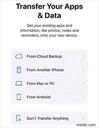 Di chuyển liền mạch từ Android sang iPhone:Chuyển danh bạ, ảnh và hơn thế nữa trong vài phút 