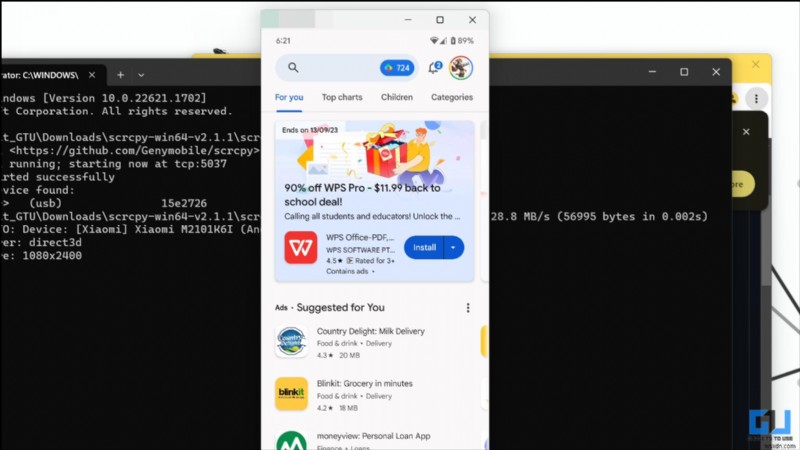 Cách phản chiếu điện thoại Android của bạn sang Windows 11 hoặc 10 – Phương pháp có dây và không dây 