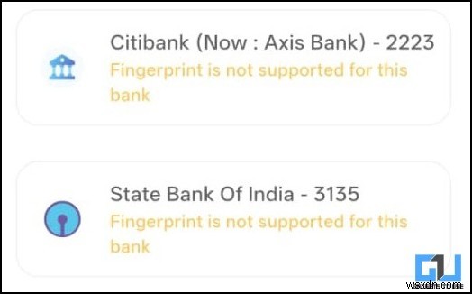 Kích hoạt thanh toán UPI bằng vân tay trên Paytm, PhonePe &Amazon Pay 