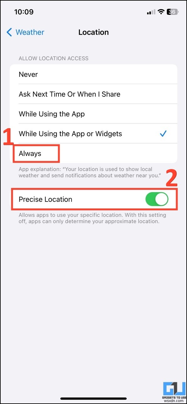 Sửa ứng dụng thời tiết trên iPhone của bạn:15 bước đã được chứng minh để đảm bảo ứng dụng cập nhật chính xác 