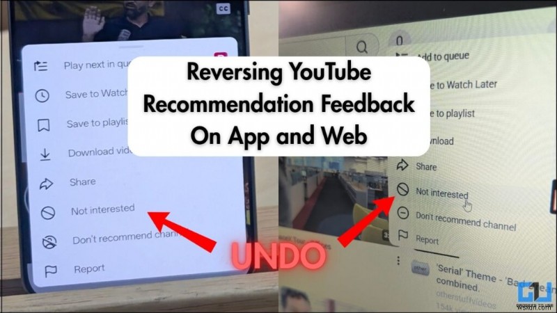 Cách xóa kênh khỏi danh sách  Không đề xuất  YouTube của bạn trên web và thiết bị di động 