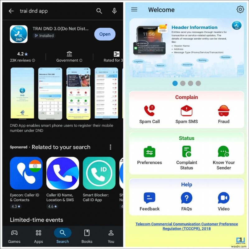 Cách báo cáo các cuộc gọi spam cho TRAI và các cơ quan tội phạm mạng ở Ấn Độ – 2 bước đơn giản 