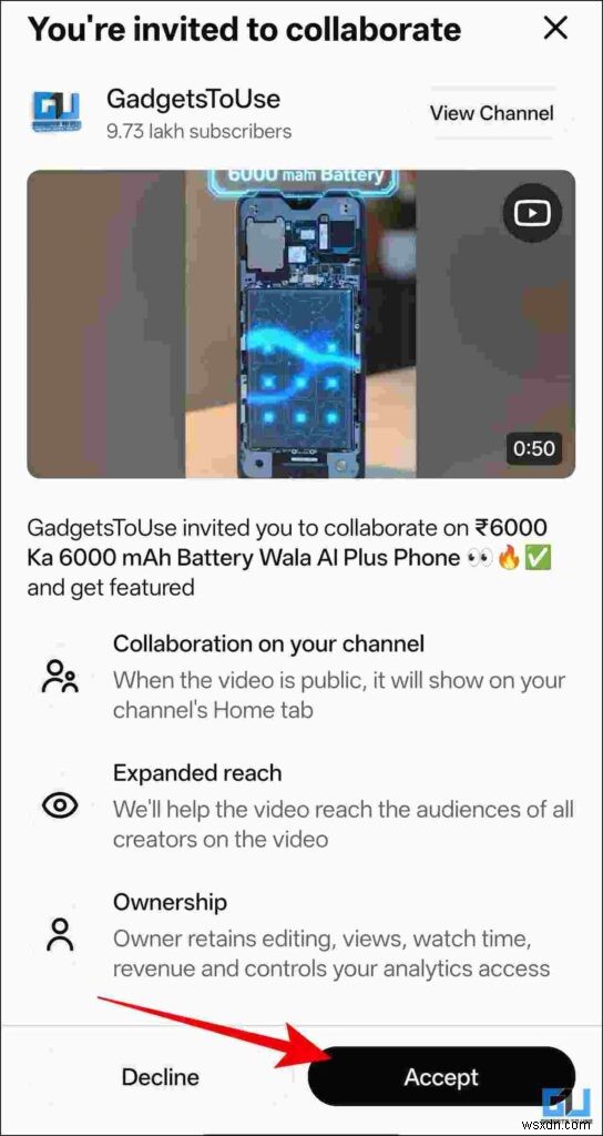Sửa liên kết cộng tác YouTube không hoạt động:Hướng dẫn từng bước 