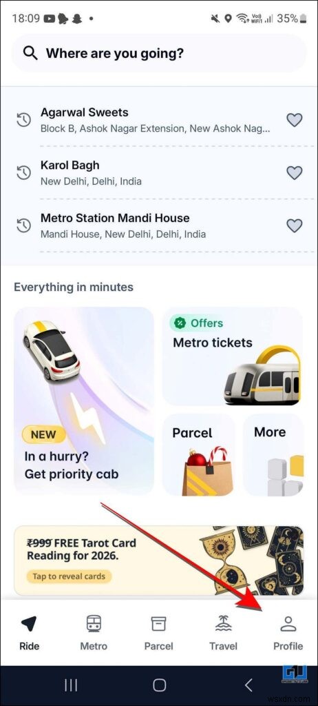 Hướng dẫn từng bước để tải xuống hóa đơn chuyến đi Rapido của bạn 