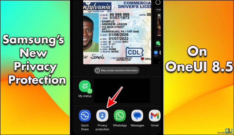 Samsung OneUI 8.5 giới thiệu tính năng bảo vệ quyền riêng tư mạnh mẽ để chia sẻ ảnh 