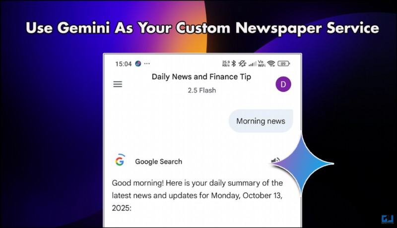 Khai thác Gemini làm dịch vụ báo được cá nhân hóa của bạn:Hướng dẫn từng bước 
