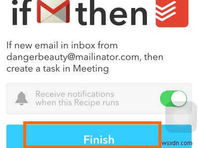 Tự động thêm nhiệm vụ vào danh sách việc cần làm của bạn qua email trên iPhone và Android 