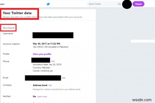 Dễ dàng truy xuất dữ liệu Twitter của bạn sau vài phút 