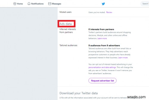 Dễ dàng truy xuất dữ liệu Twitter của bạn sau vài phút 