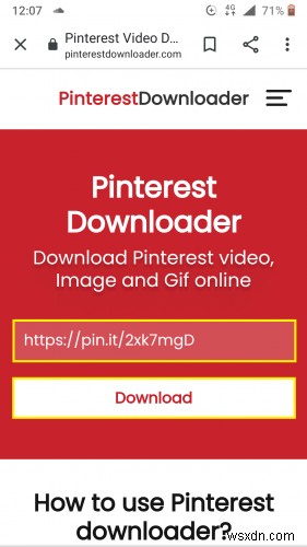 Tải xuống video Pinterest:Đơn giản, an toàn và miễn phí 