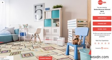 Xem cách thảm phù hợp với ngôi nhà của bạn bằng công cụ thử ảo của chúng tôi 
