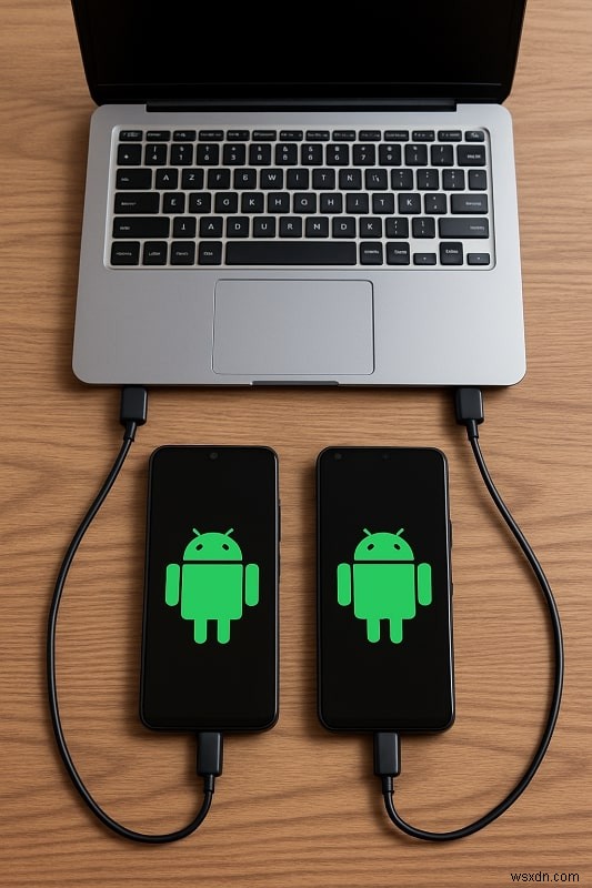 Truyền tệp từ Android sang Android nhanh chóng và dễ dàng:USB, Bluetooth, Wi‑Fi, Cloud và MobileTrans 