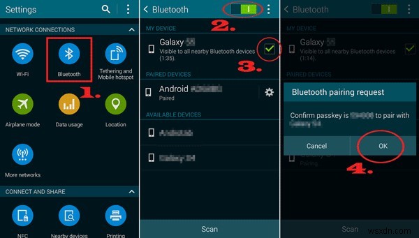 Truyền tệp từ Android sang Android nhanh chóng và dễ dàng:USB, Bluetooth, Wi‑Fi, Cloud và MobileTrans 