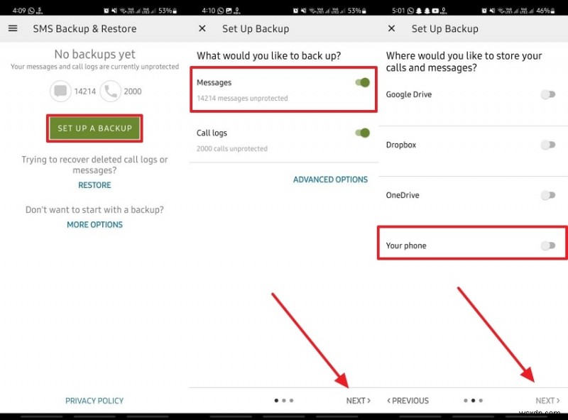 Hướng dẫn từng bước:Chuyển tin nhắn Google sang điện thoại mới của bạn 