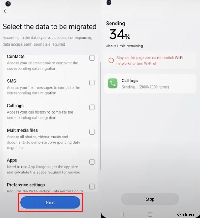 Chuyển dữ liệu của bạn sang Xiaomi một cách liền mạch:Hướng dẫn từng bước 