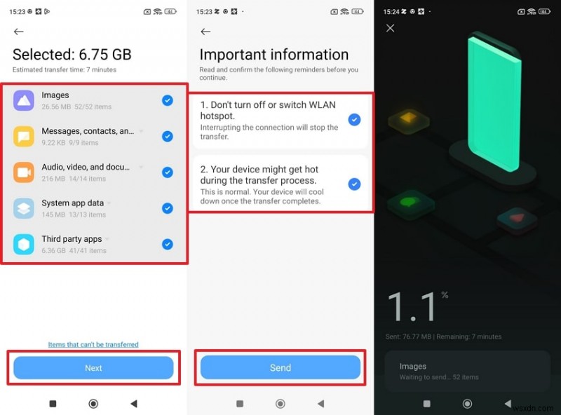 Chuyển dữ liệu của bạn sang Xiaomi một cách liền mạch:Hướng dẫn từng bước 