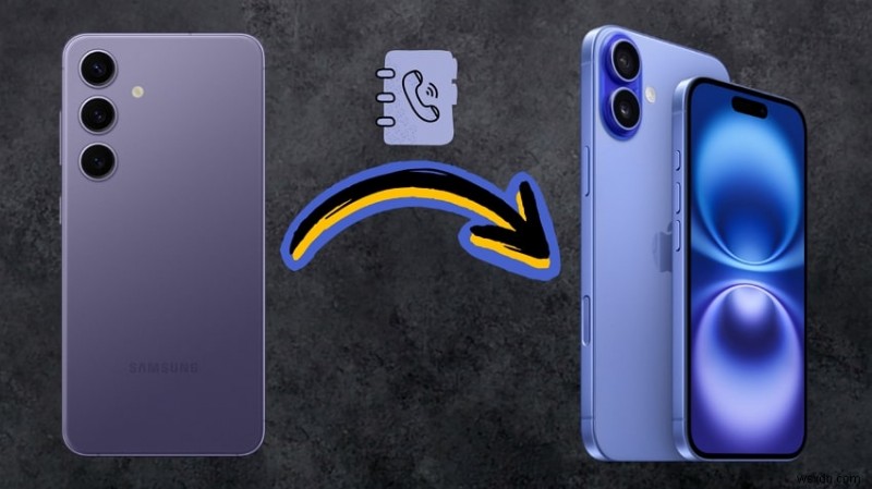 Dễ dàng chuyển danh bạ từ Android sang iPhone không dây – 3 phương pháp đã được chứng minh 