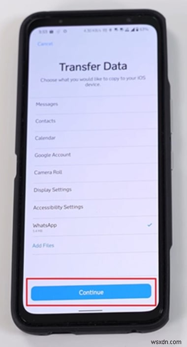 Chuyển danh bạ Android sang iPhone qua Bluetooth—Hướng dẫn từng bước 