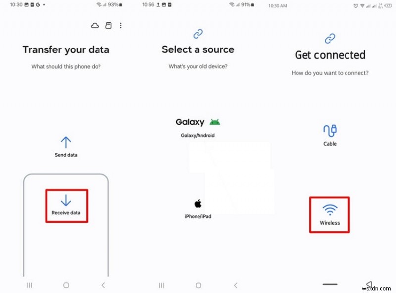 Truyền dữ liệu liền mạch khi chuyển sang điện thoại Nokia 