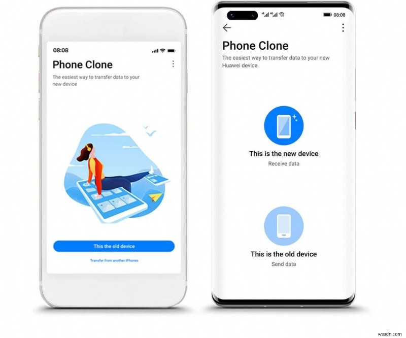 Làm chủ bản sao điện thoại Huawei:Truyền dữ liệu dễ dàng sang thiết bị Huawei mới của bạn 
